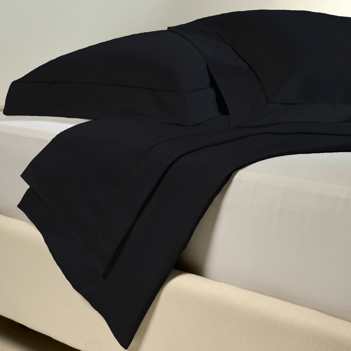 01 10 2013 Jogo de Lencol Sublime 400 fios Branco Preto 001